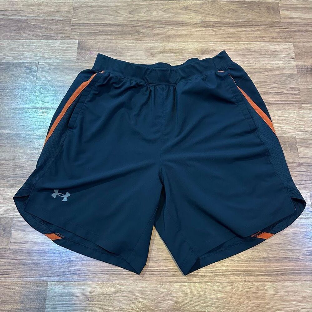 Under Armour Heatgear Shorts Fitted Black| Men size Large